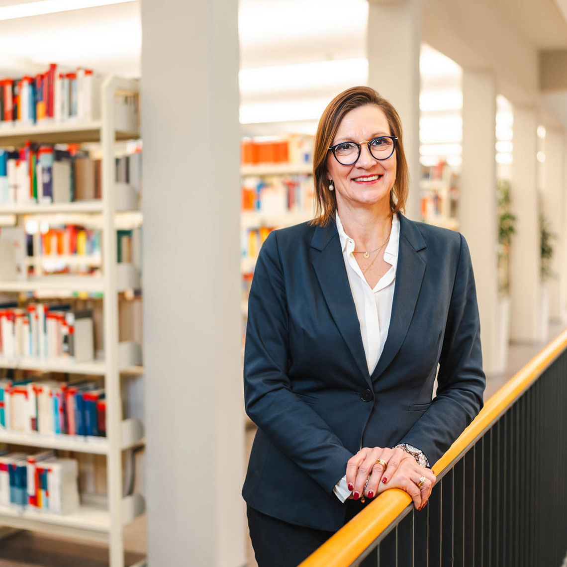 Prof. Dr. Angela Kolb-Janssen schätzt das Arbeiten an der Hochschule Harz in Sachsen-Anhalt