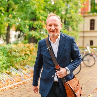 Prof. Dr. Matthias Stange lehrt als HAW-Professor an der Hochschule Anhalt