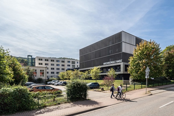 Der Campus der Hochschule Harz in Wernigerode